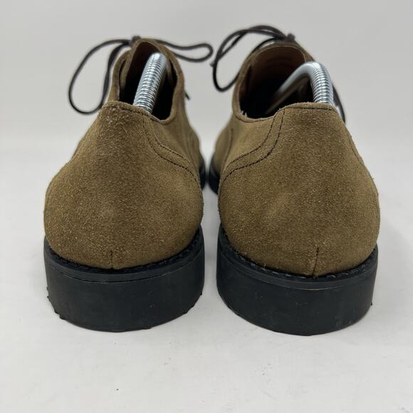 Polo Ralph Lauren Westford Oiled Suede Leather Shoes Tan Oxfords Men’s Size 12‎ main image 4